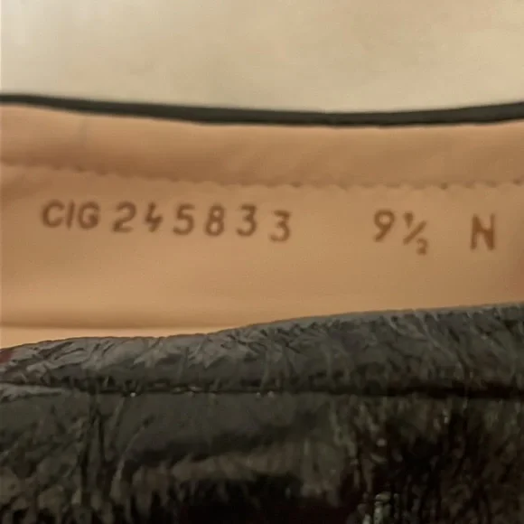 Stuart Weitzman Raven black ballet flats Size 9.5 M - Picture 8 of 14